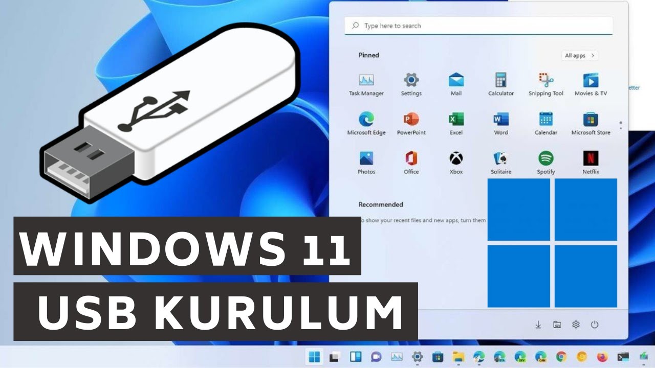 USB’den Windows 11 Kurulum